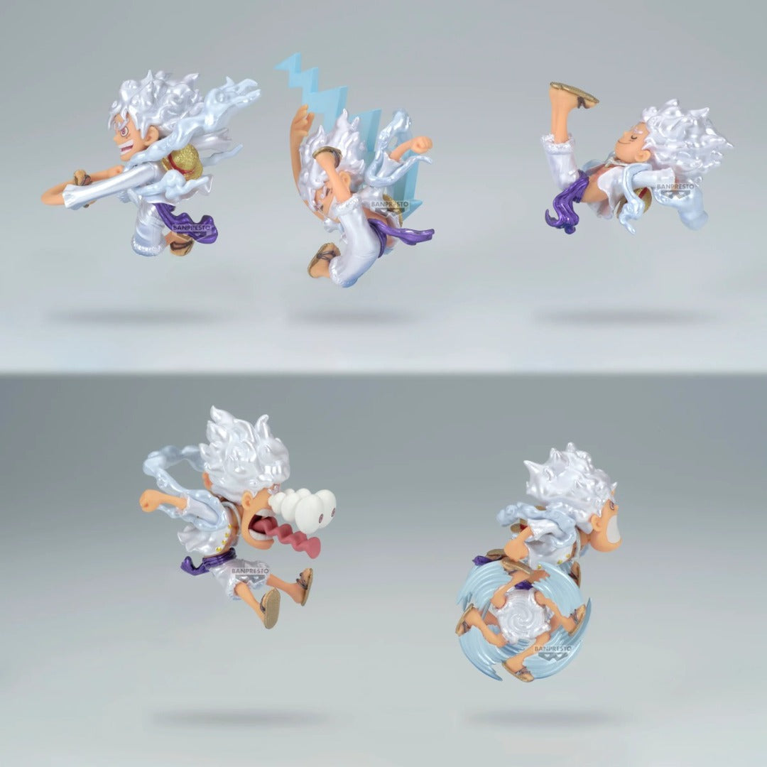 ONE PIECE WCF Luffy Gear 5 Metallic mini figure