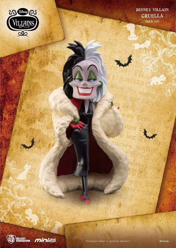 DISNEY Cruella Mini Egg Attack figure