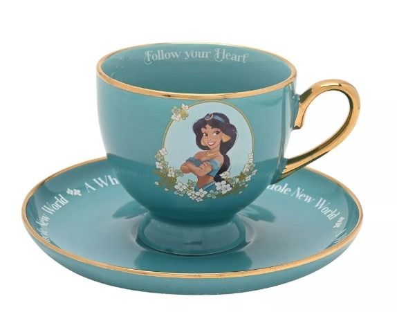 DISNEY Jasmine tazza da thè e piattino