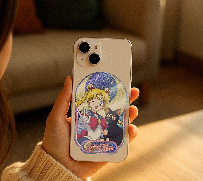 SAILOR MOON Glitter sticker
