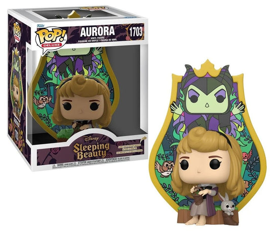 DISNEY FUNKO POP Deluxe Aurora (Stained Glass)
