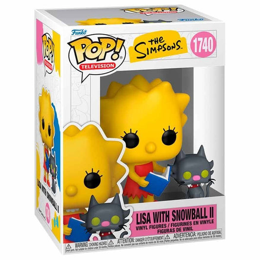 THE SIMPSONS FUNKO POP Lisa with Snowball II