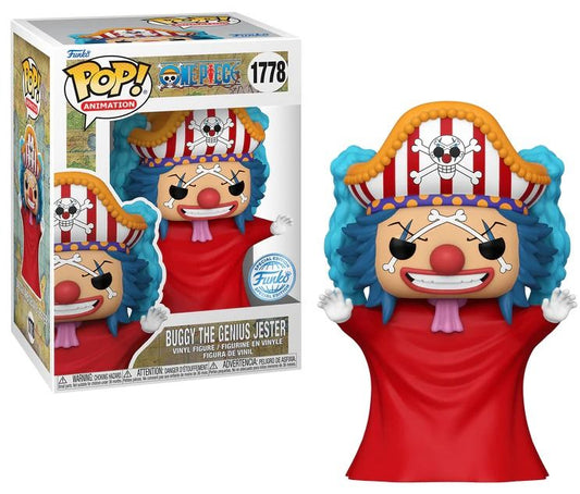 ONE PIECE FUNKO POP Buggy The Genius Jester