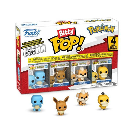 POKEMON Bitty Pop 4 Pack - Squirtle