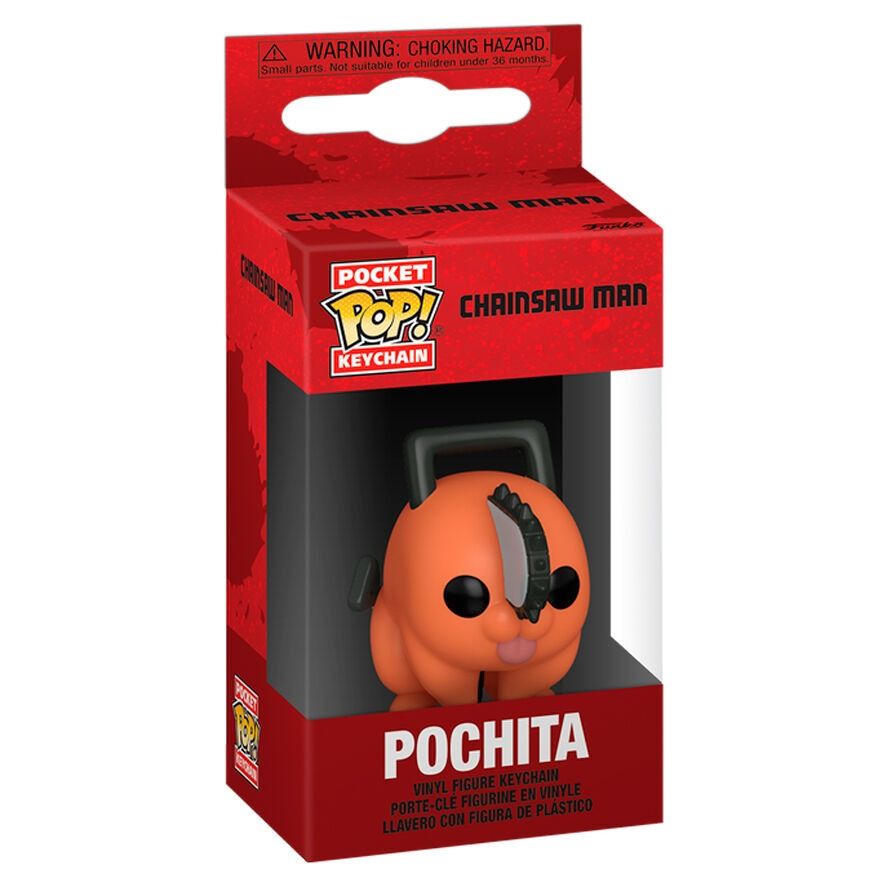CHAINSAW MAN Funko Pop Pochita portachiavi