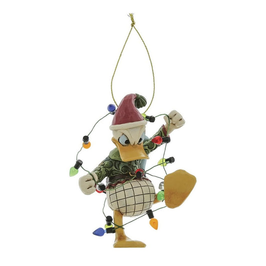 DISNEY TRADITIONS Paperino Natale ornamento