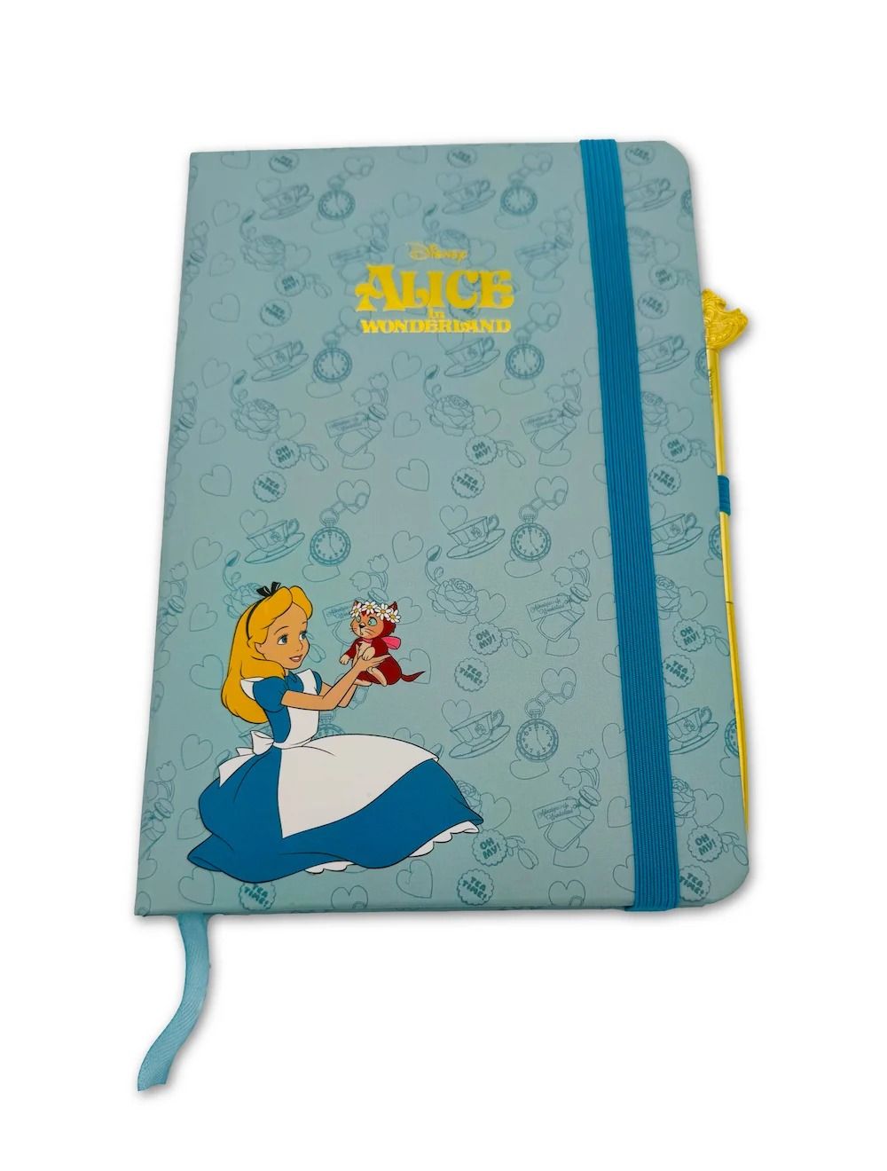 DISNEY Alice in Wonderland notebook + penna