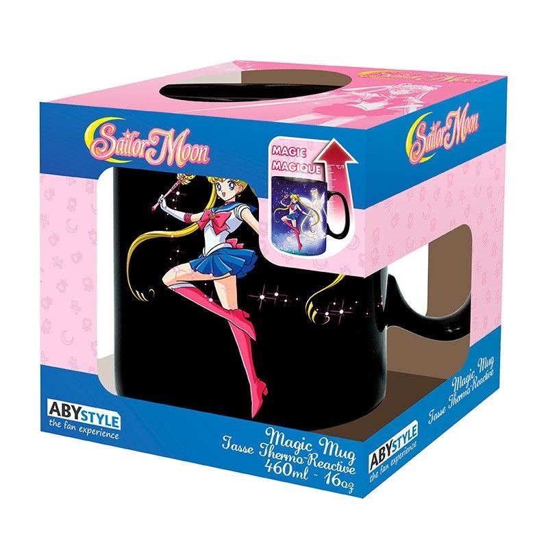 SAILOR MOON Sailor & Chibi tazza termo sensibile