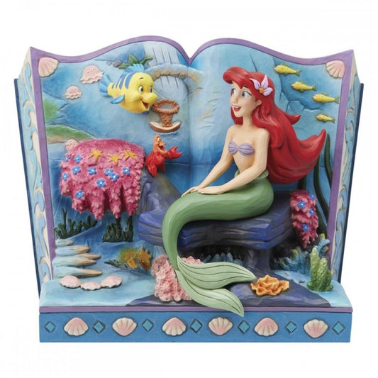 DISNEY TRADITIONS Little Mermaid Storybook figura