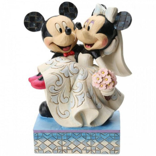 DISNEY TRADITIONS Congratulations Mickey and Minnie figura