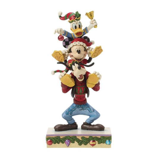 DISNEY TRADITIONS Mickey Mouse Paperino e Pippo Natale