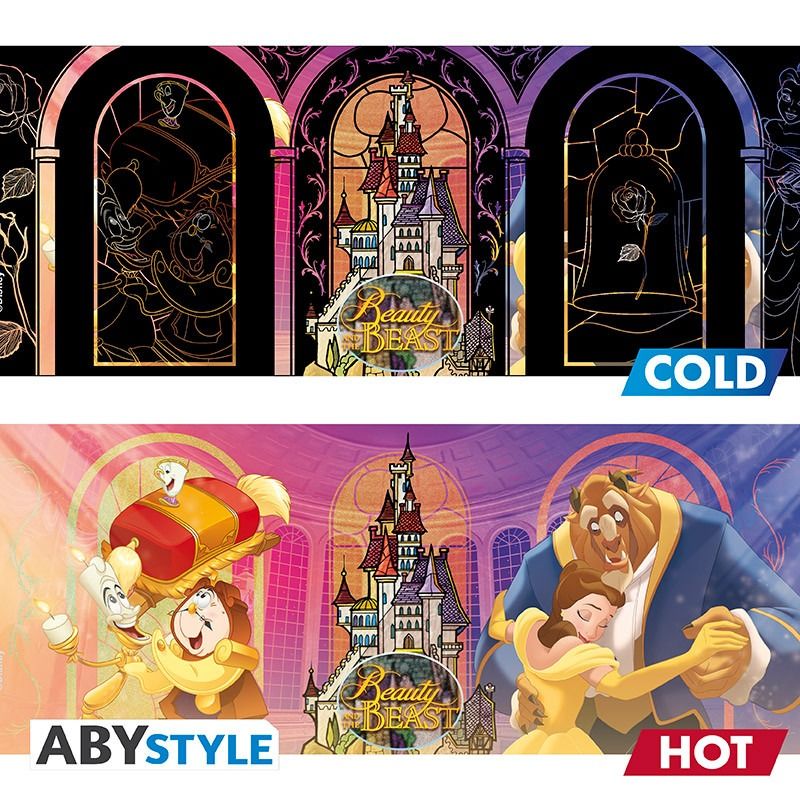 DISNEY La Bella e la Bestia tazza termo sensibile