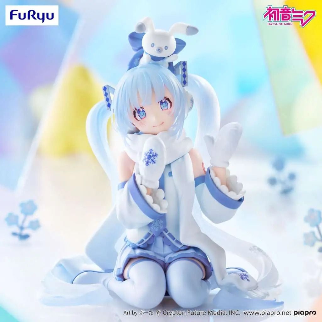 HATSUNE MIKU Snow Miku Sky Town 10th Ann Noodle Stopper figure