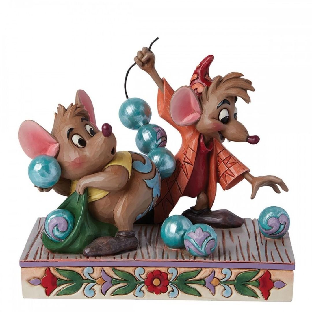 DISNEY TRADITIONS Jaq and Gus figura