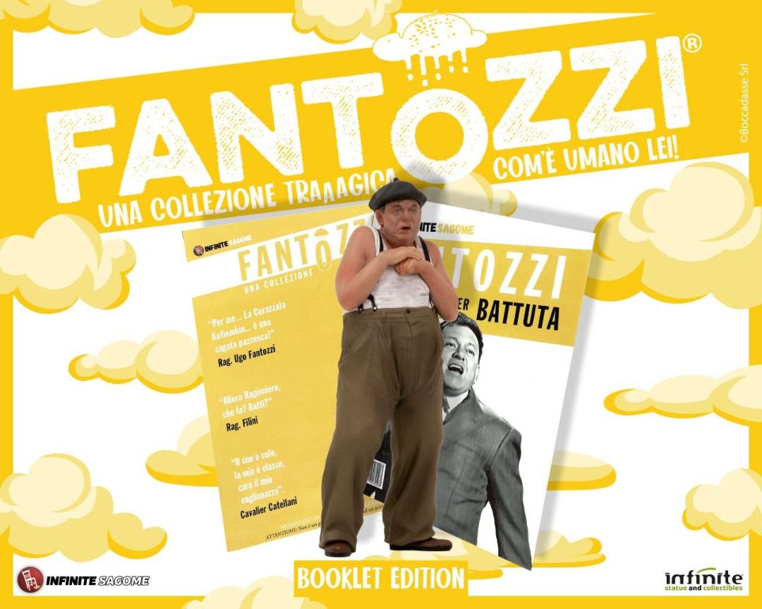 FANTOZZI Com'e' Umano Lei booklet edition figure