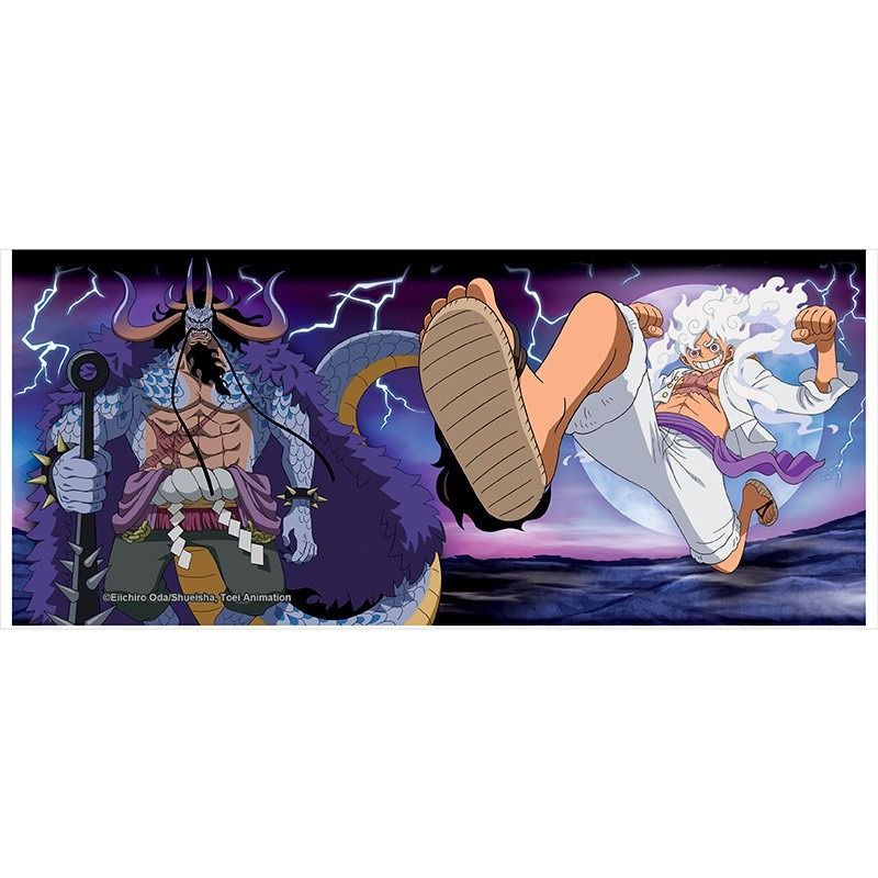 ONE PIECE Luffy vs Kaidou tazza