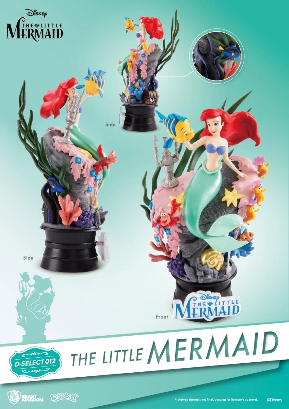 DISNEY  The Little Mermaid Diorama D - Select statua