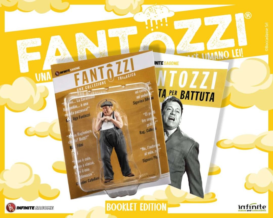 FANTOZZI Com'e' Umano Lei booklet edition figure