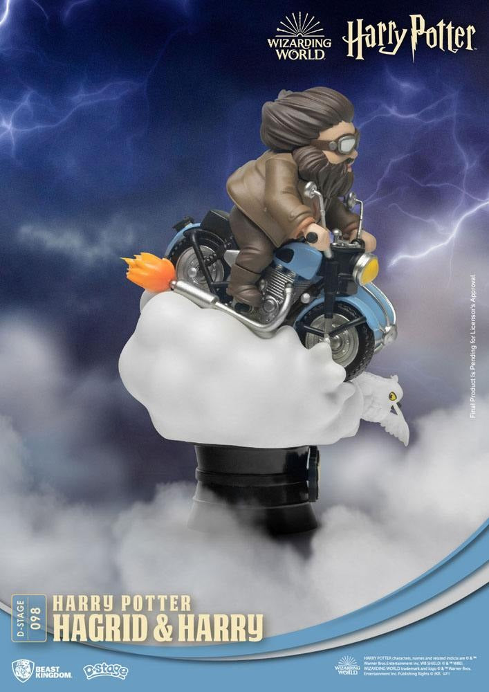 HARRY POTTER Hagrid & Harry D - Stage statua