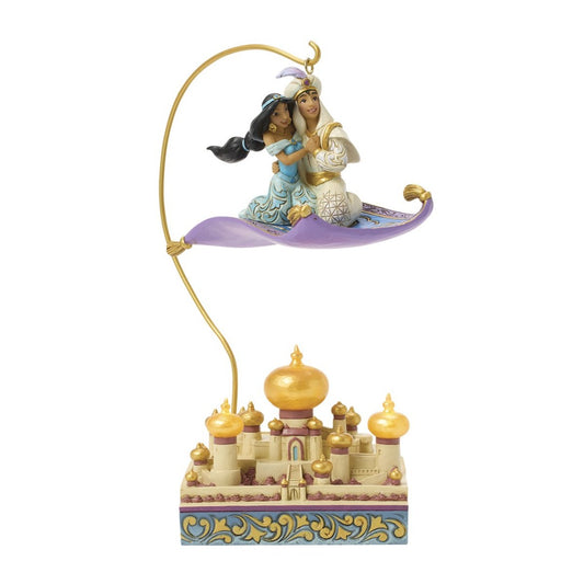 DISNEY TRADITIONS Aladdin e Jasmin volano sopra Agrabah