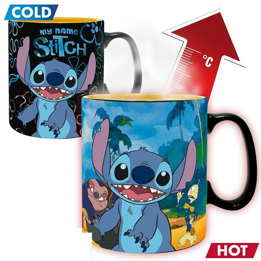 DISNEY Stitch tazza termo sensibile