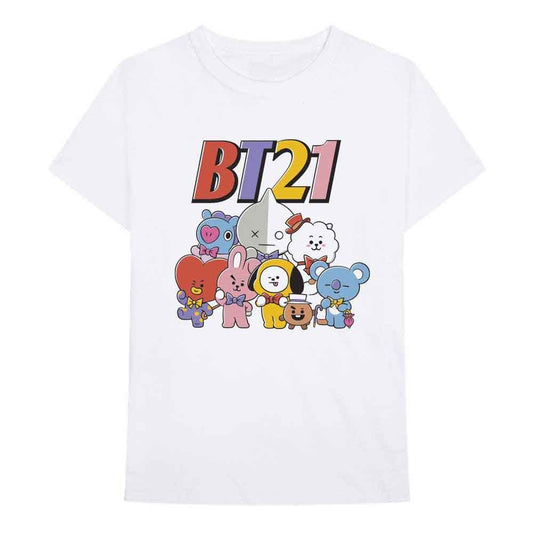 BT21 (BTS) Colourful Squad t-shirt