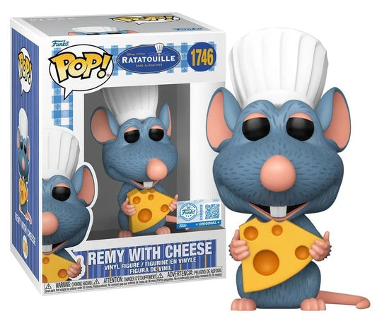 DISNEY FUNKO POP Ratatouille Remy with cheese