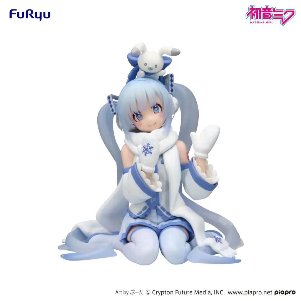 HATSUNE MIKU Snow Miku Sky Town 10th Ann Noodle Stopper figure