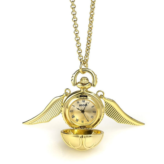 HARRY POTTER Boccino d'oro orologio e collana
