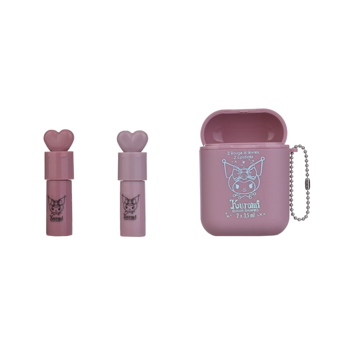 SANRIO Hello Kitty e Kuromi set 2 lipstick