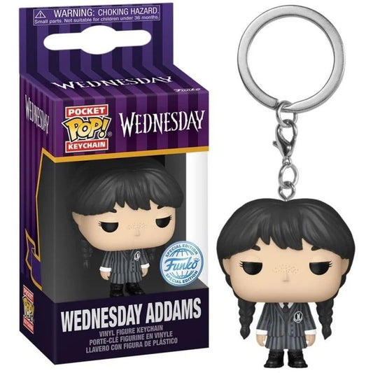 WEDNESDAY Funko Pop Wednesday portachiavi