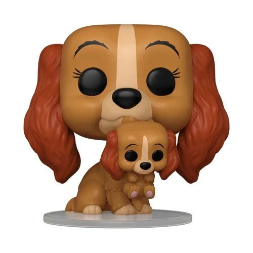 DISNEY FUNKO POP Lilli e il Vagabondo Lady with puppy