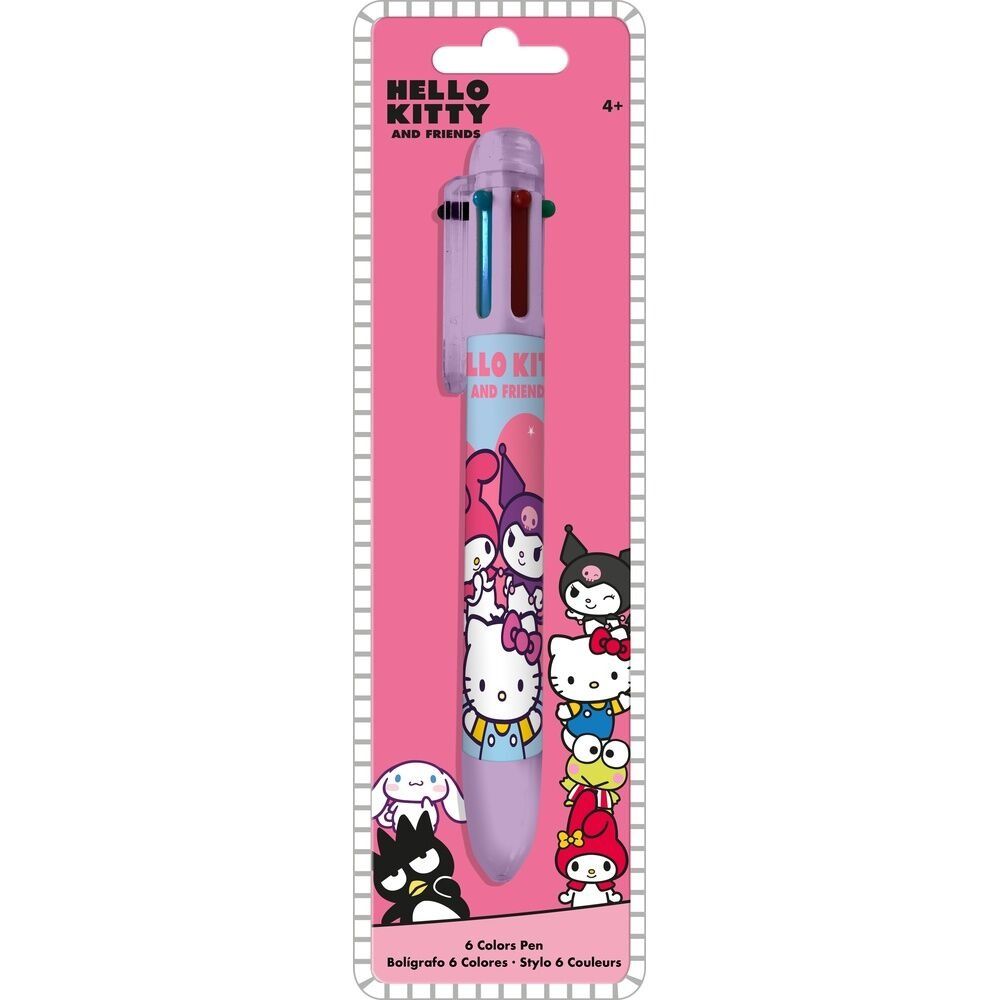 SANRIO penna 6 colori