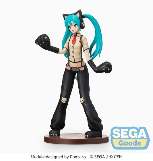 HATSUNE MIKU Project Diva Kitty Cat figure