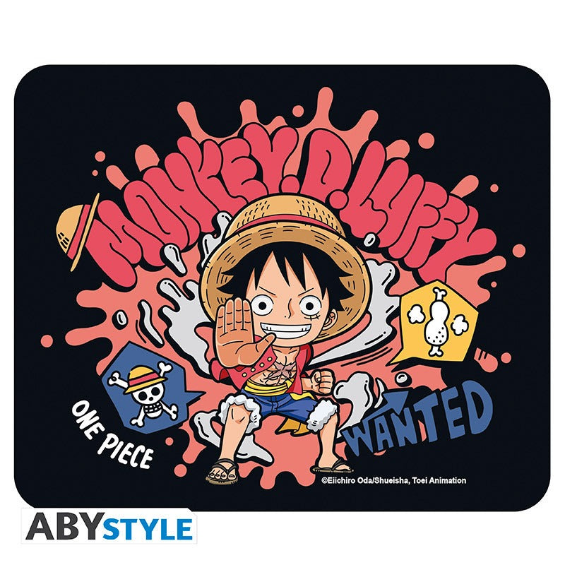 ONE PIECE Luffy chibi mousepad