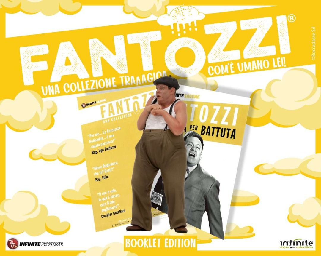 FANTOZZI Com'e' Umano Lei booklet edition figure