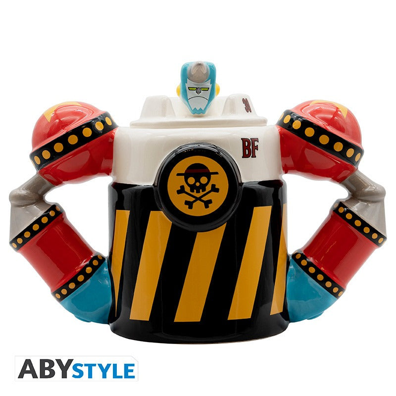 ONE PIECE Iron Pirate Franky shogun tazza 3D