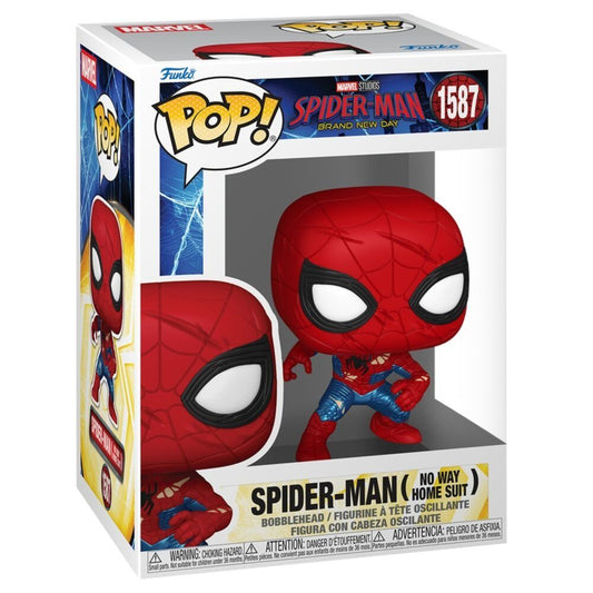 MARVEL FUNKO POP Spiderman Brand New Day Spider-Man No Way Home Suit