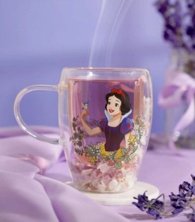 DISNEY Biancaneve tazza vetro