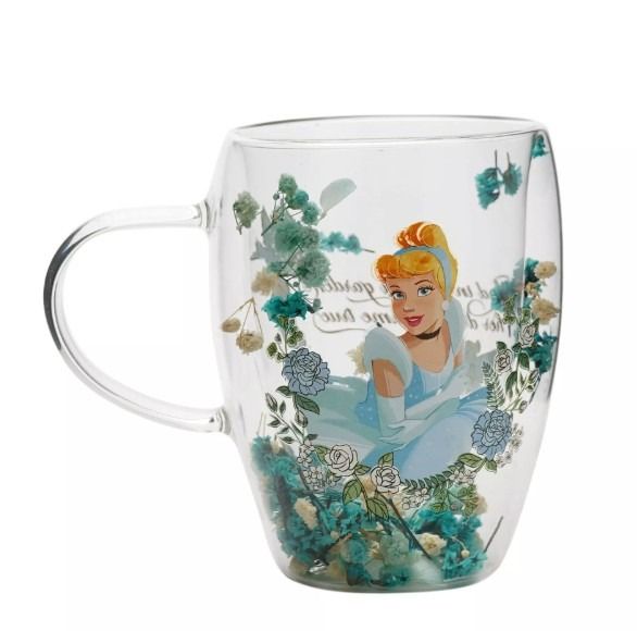 DISNEY Cenerentola tazza vetro