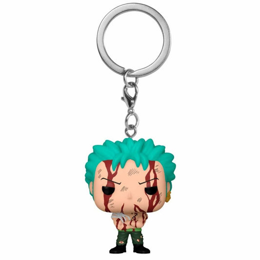 ONE PIECE Funko Pop Roronoa Zoro portachiavi