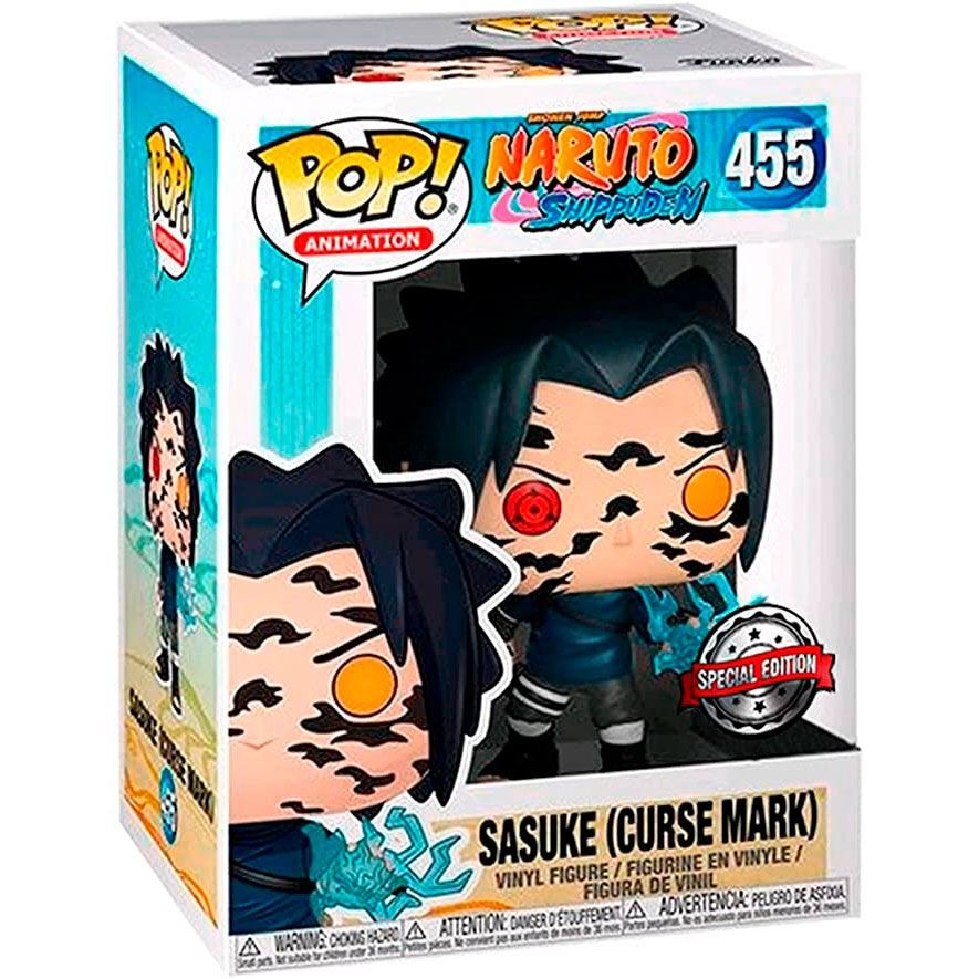NARUTO FUNKO POP Naruto Shippuden Sasuke Curse Mark Exclusive