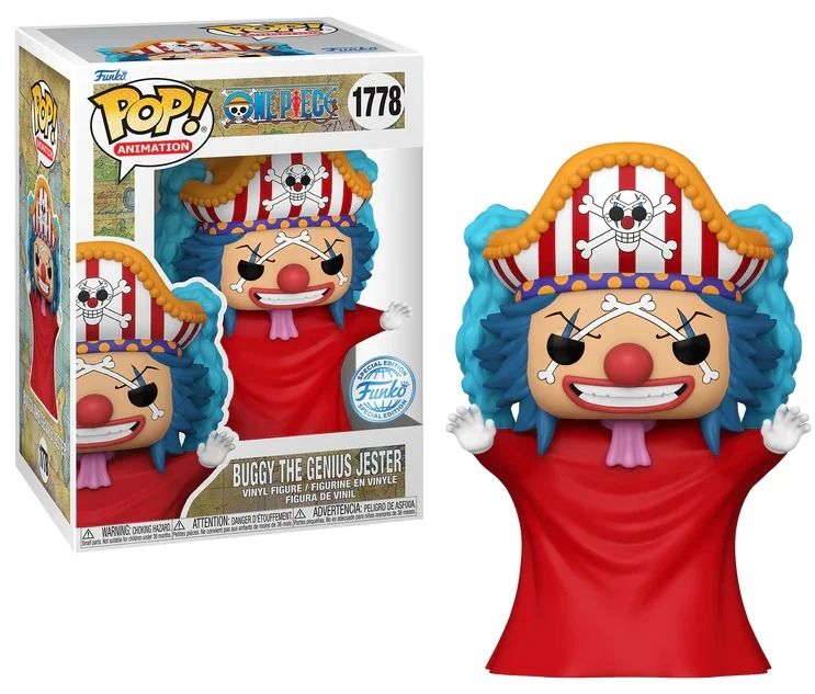 ONE PIECE FUNKO POP Buggy (Post Time-Skip)