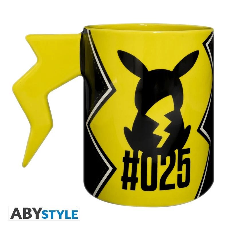 POKEMON  Pikachu Lightning bolt tazza 3D