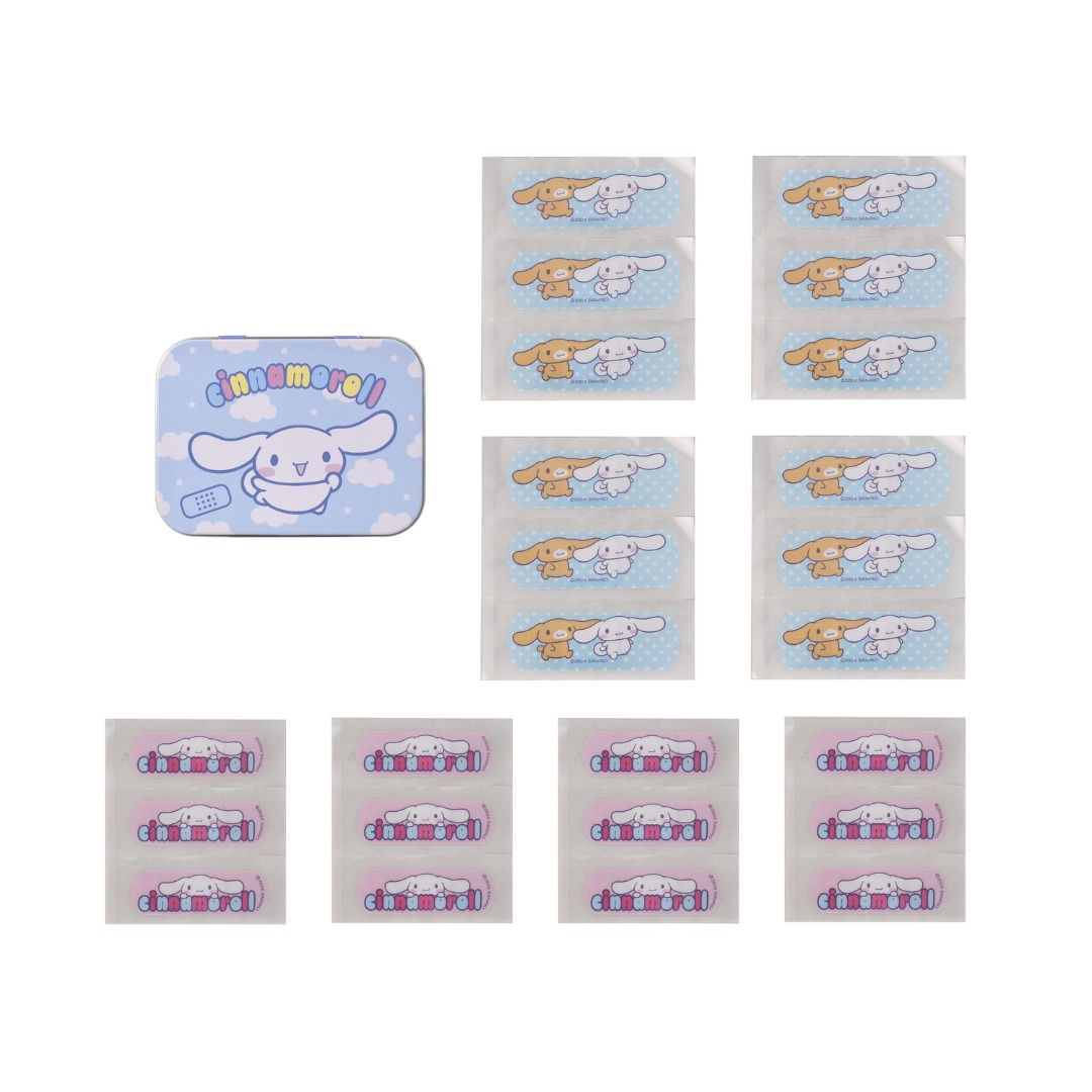 SANRIO Cinnamoroll cerotti con scatola in latta