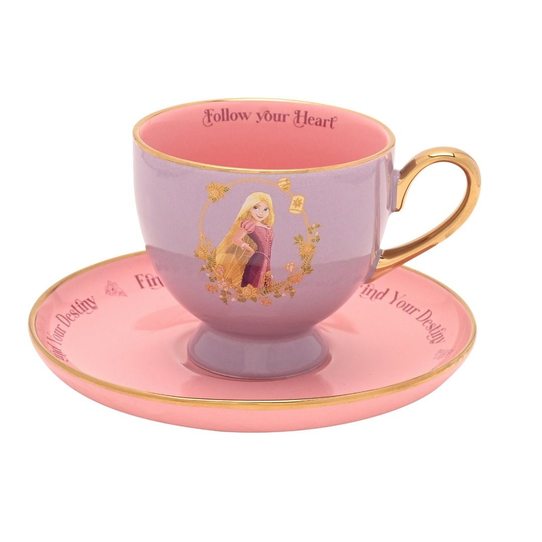 DISNEY Rapunzel tazza e piattino