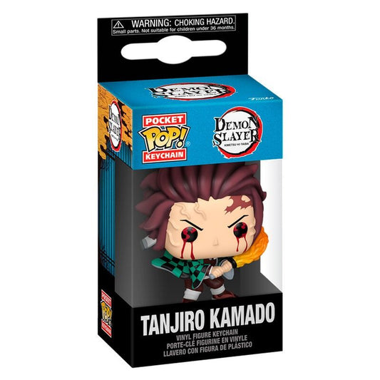 DEMON SLAYER Funko Pop Tanjiro Kamado portachiavi