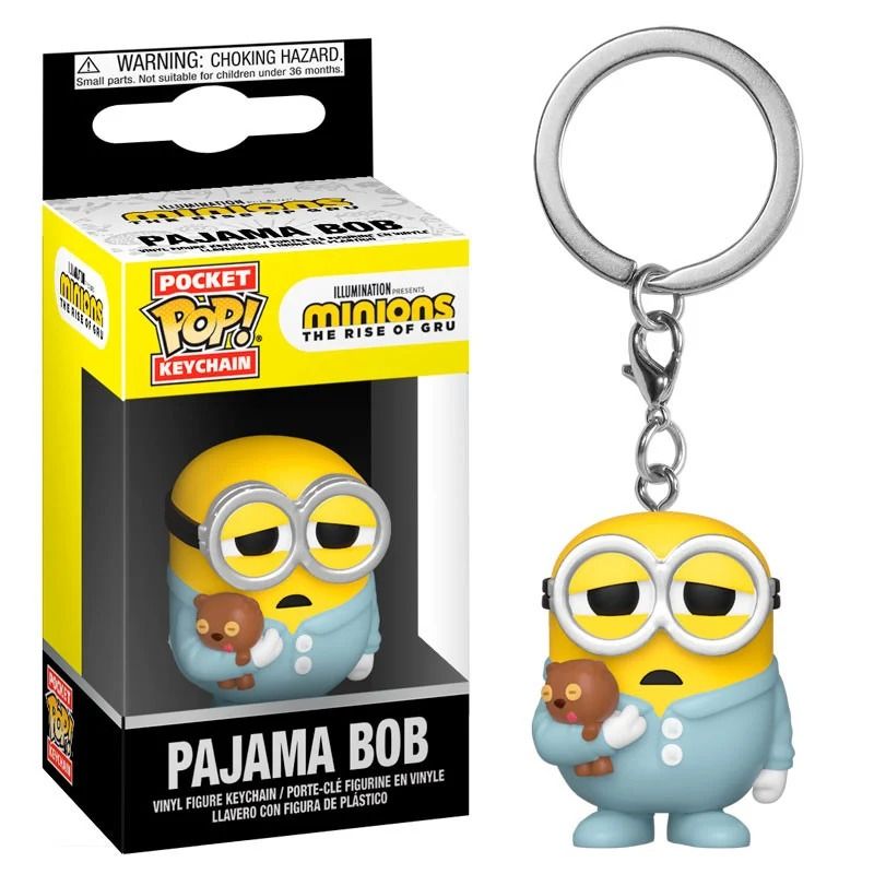 MINIONS Funko Pop Pijama Bob portachiavi