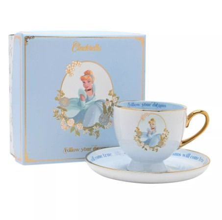 DISNEY Cenerentola tazza da thè e piattino