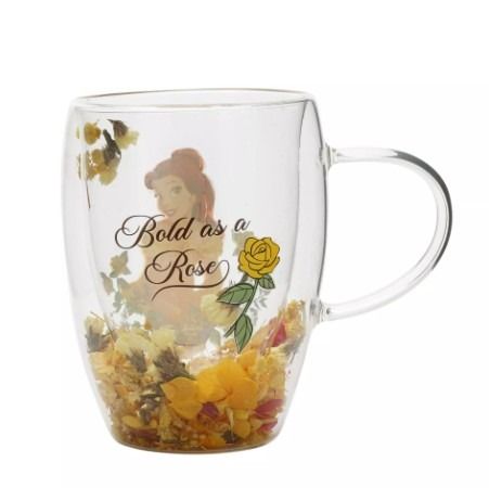 DISNEY Belle tazza vetro